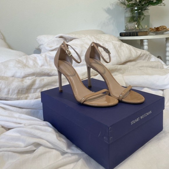 Stuart Weitzman Nudistcurve Ankle Strap Sandal - Picture 5 of 5